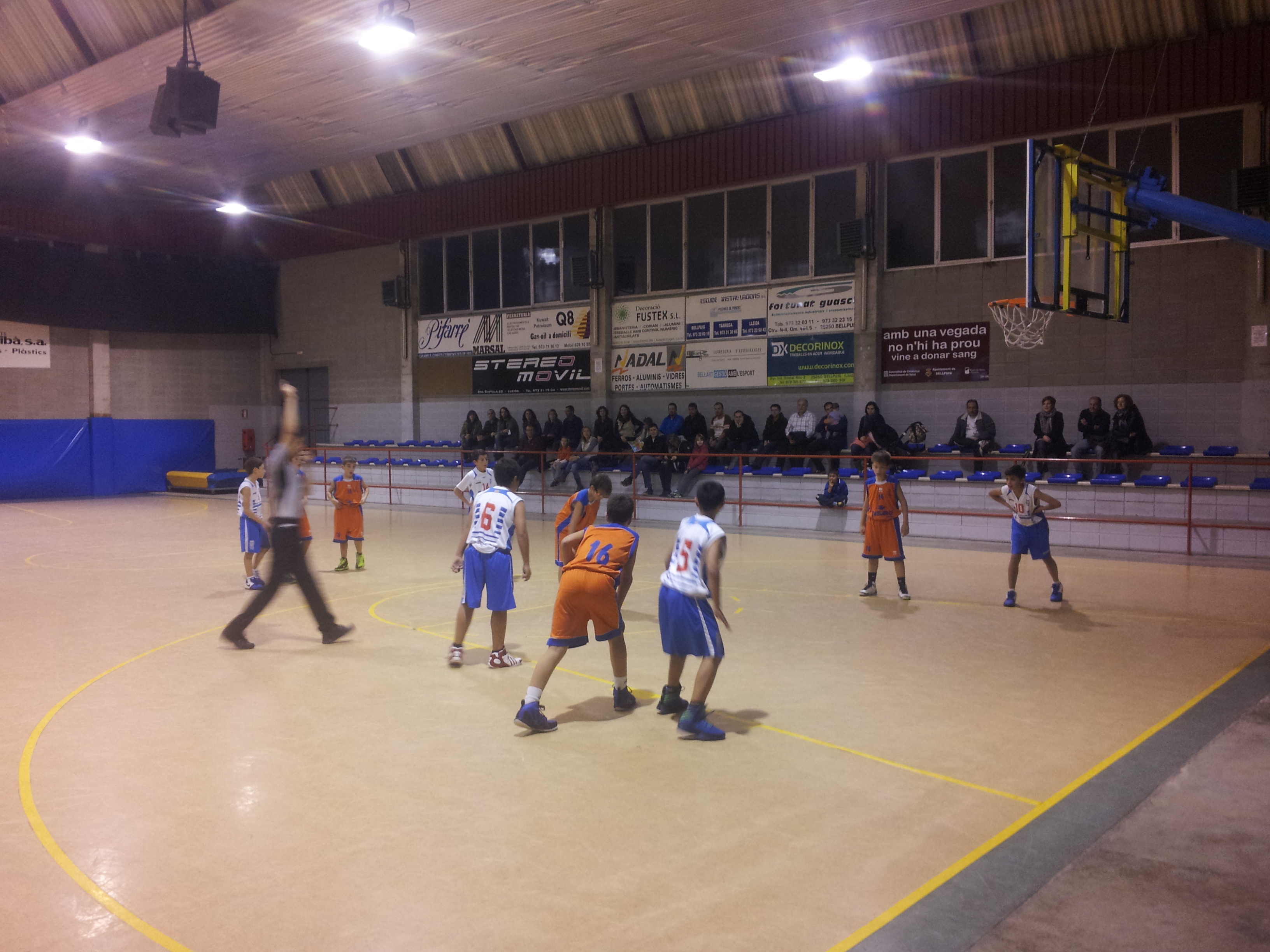 Repàs al límit de la primera fase. Temp.2014-2015 Club Bàsquet Bellpuig